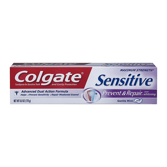 Colgate Sensitive Prevent And Repair With Witening Sensitive Toothpaste, 6 Oz