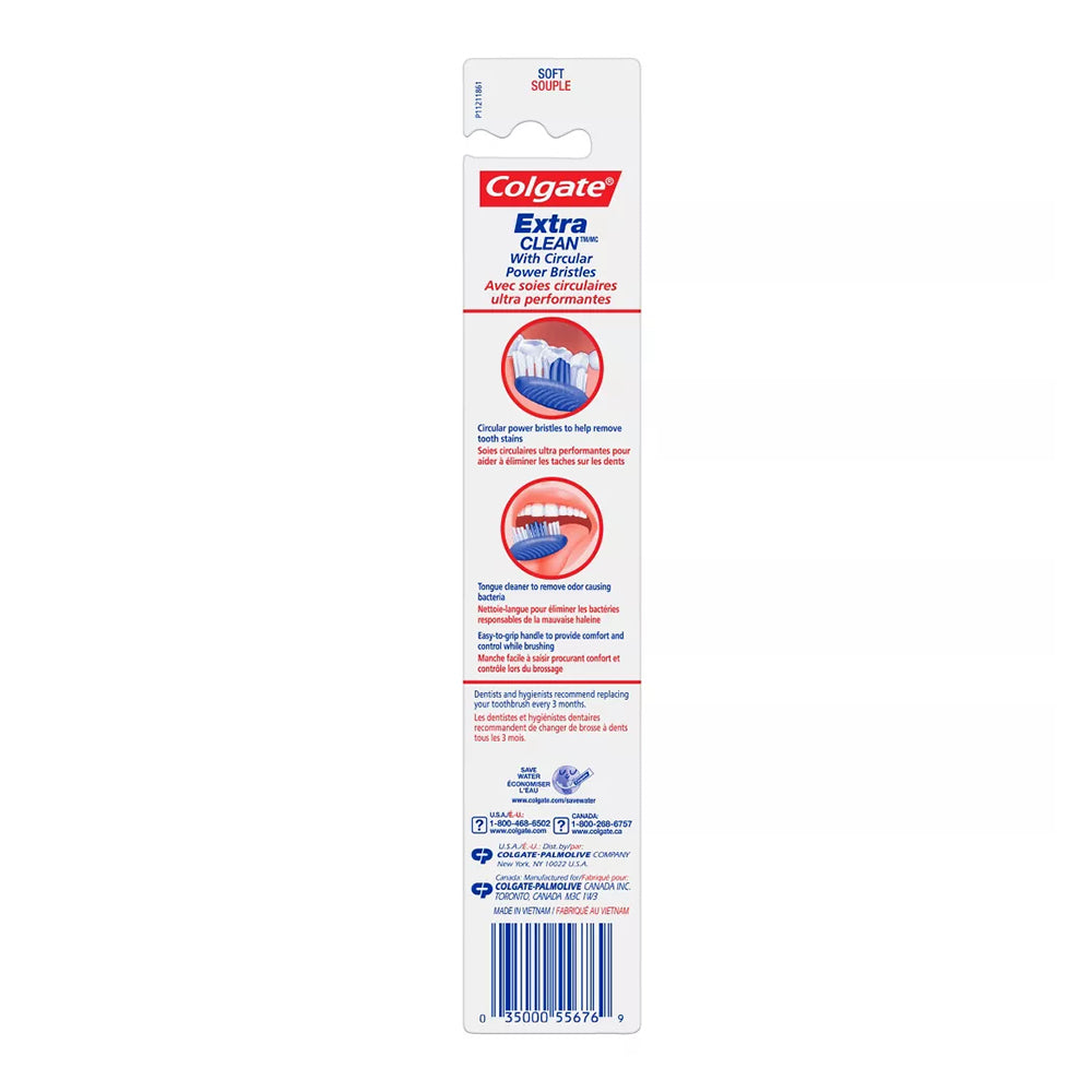 Colgate, Toothbrush Extra Clean Soft - 1 Ea