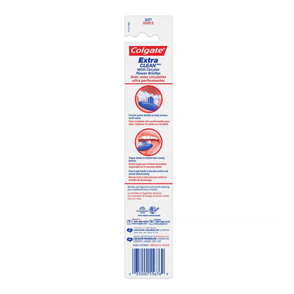 Colgate, Toothbrush Extra Clean Soft - 1 Ea