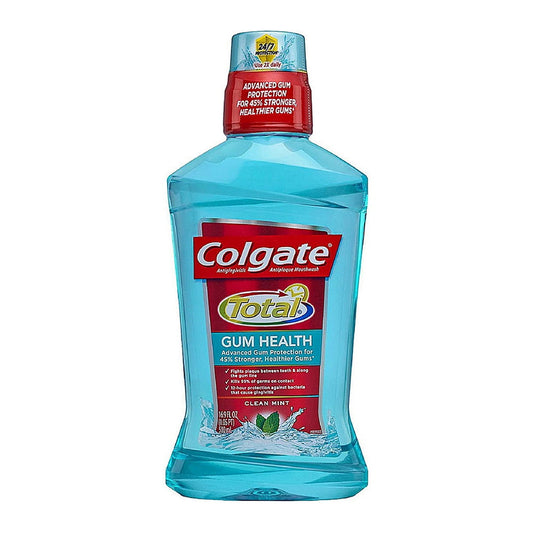 Colgate Total Gum Health CareAntiplaque Mouthwash, Clean Mint 16.90 Oz