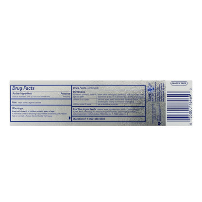 Colgate Maxfresh Fluoride Toothpaste, Breath Strips Whitening Clean Mint, 6 Oz