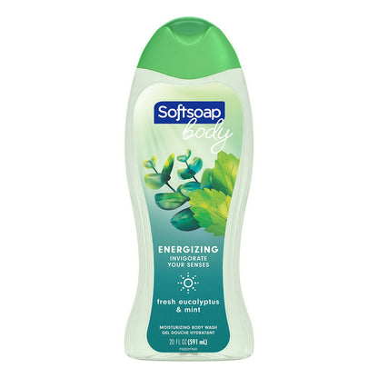 Softsoap Eucalyptus & Mint, Moisturizing Body Wash, 591 Ml