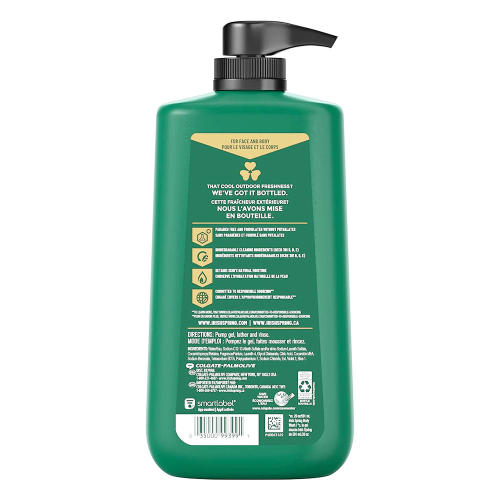 Irish Spring Moisture Blast Body Wash, 30 Oz