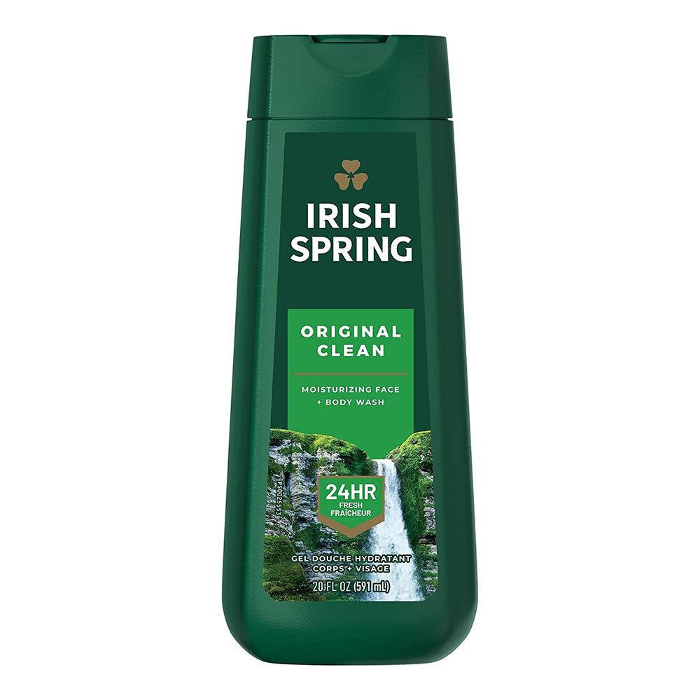 Irish Spring Original Clean Body Wash For Men, 20 Oz
