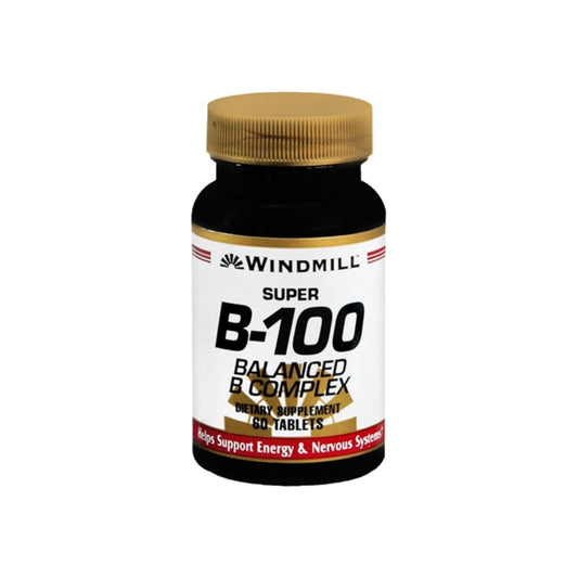 Windmill Super B-100 Tablets 60 Tablets