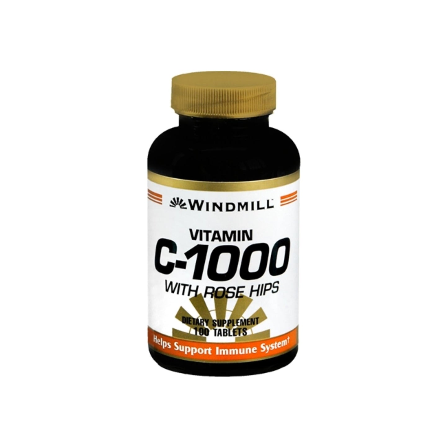 Windmill Vitamin C-1000 Tablets With Rose Hips 100 Tablets
