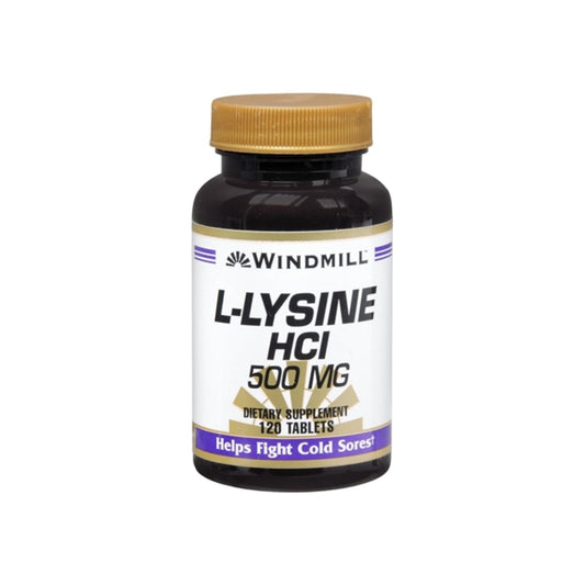 Windmill L-Lysine Hcl 500 Mg Tablets 120 Tablets