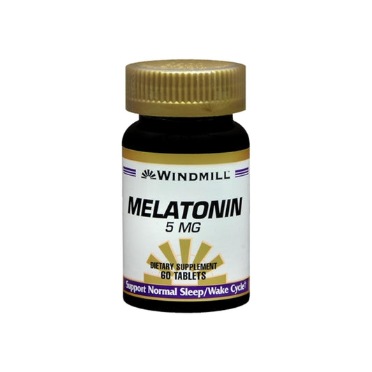 Windmill Melatonin 5 Mg Tablets 60 Tablets