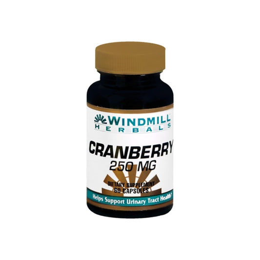 Windmill Herbals Cranberry 250 Mg Capsules 60 Capsules