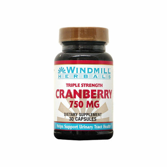 Windmill Vitamins Cranberry 750 Mg Capsules - 30 Each