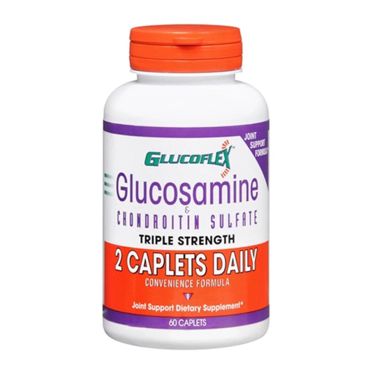 Glucoflex Glucosamine And Chondroitin Triple Strength, By Windmill - 60 Capsules