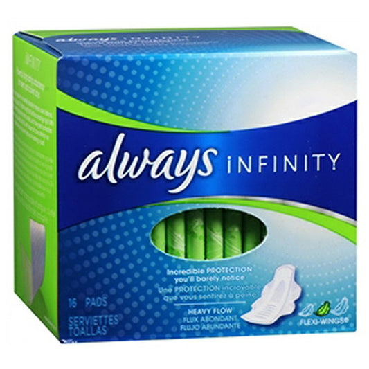 Always Infinity Heavy Flow Revolutionary Wings Pads - 16 Ea