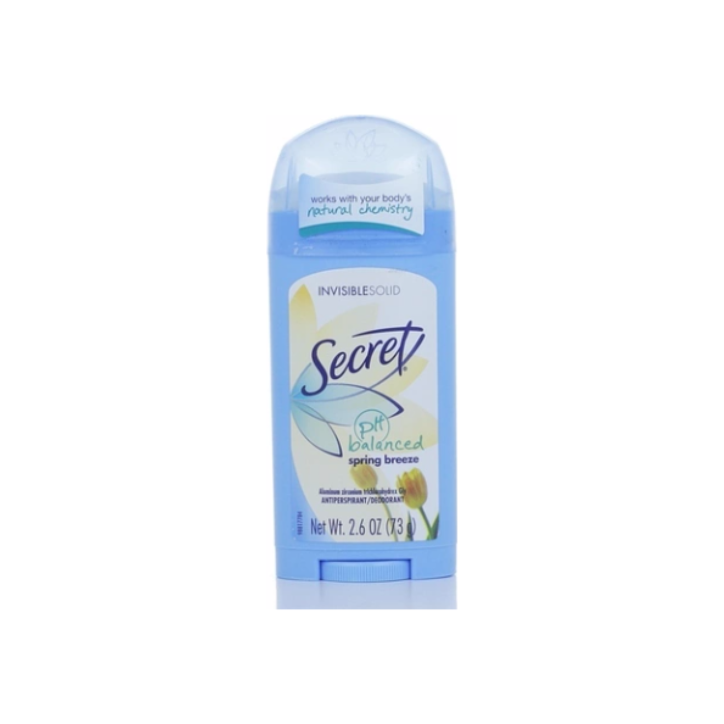 Secret Anti-Perspirant Deodorant Invisible Solid Spring Breeze 2.60 Oz