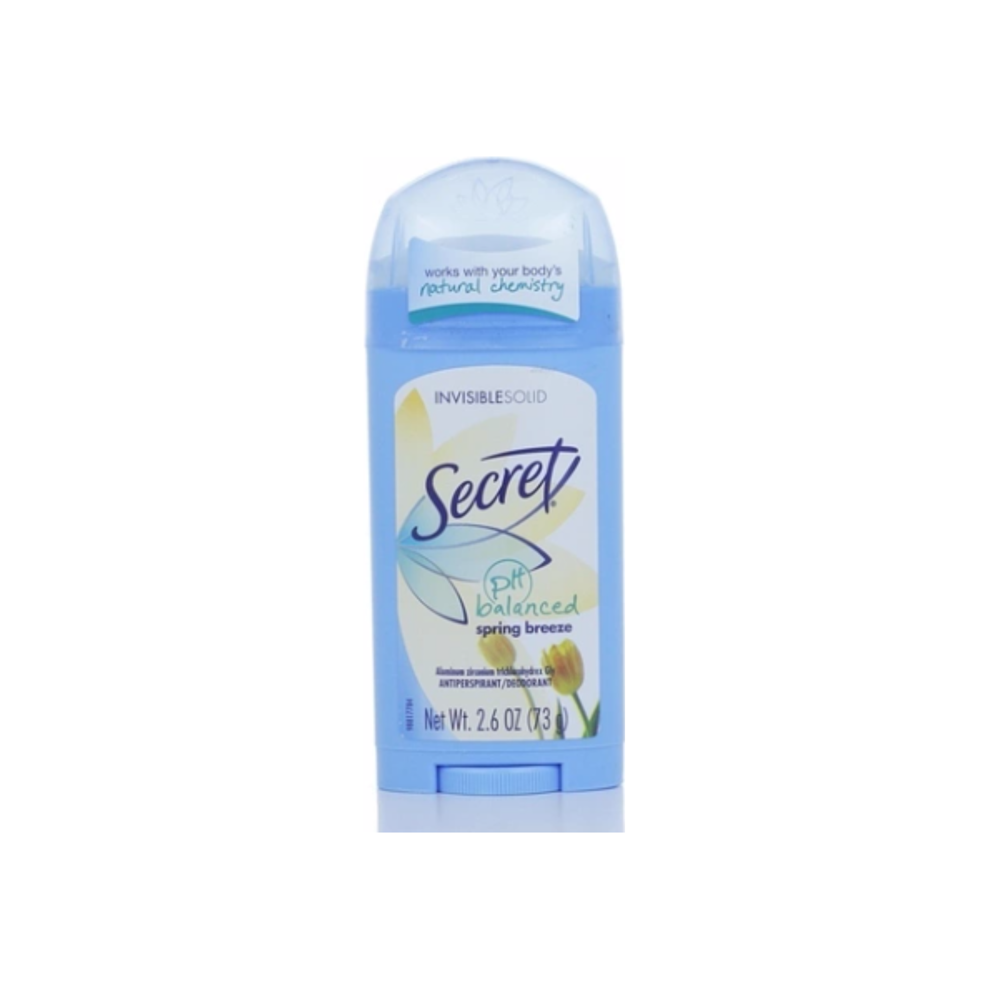 Secret Anti-Perspirant Deodorant Invisible Solid Spring Breeze 2.60 Oz
