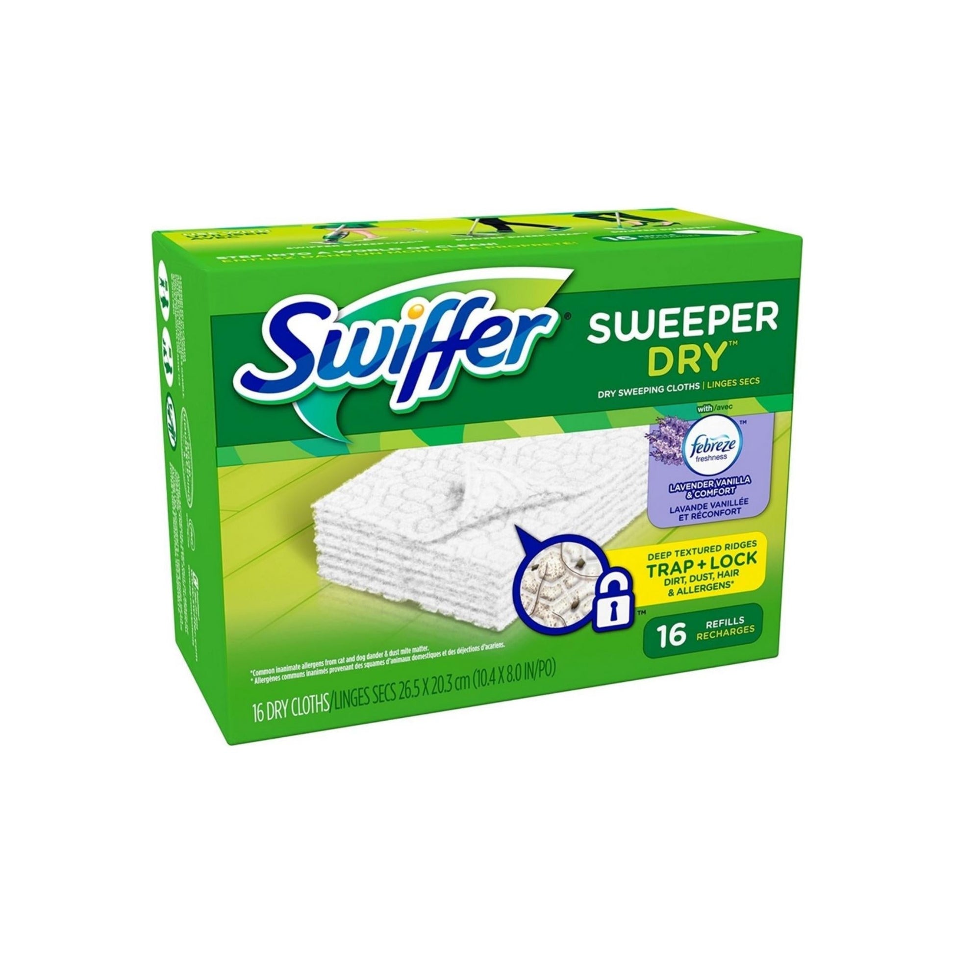 Swiffer Sweeper Dry Cloth Refill 16 Ea