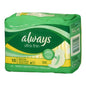 Always Maxi Ultra Thin Flexi-Wings Regular Pads - 18 Ea