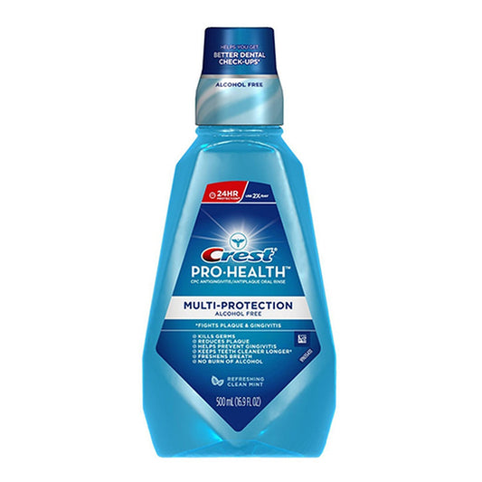 Crest Pro-Health CareRinse Refreshing Clean Mouthwash, Mint Flavor, 500 Ml