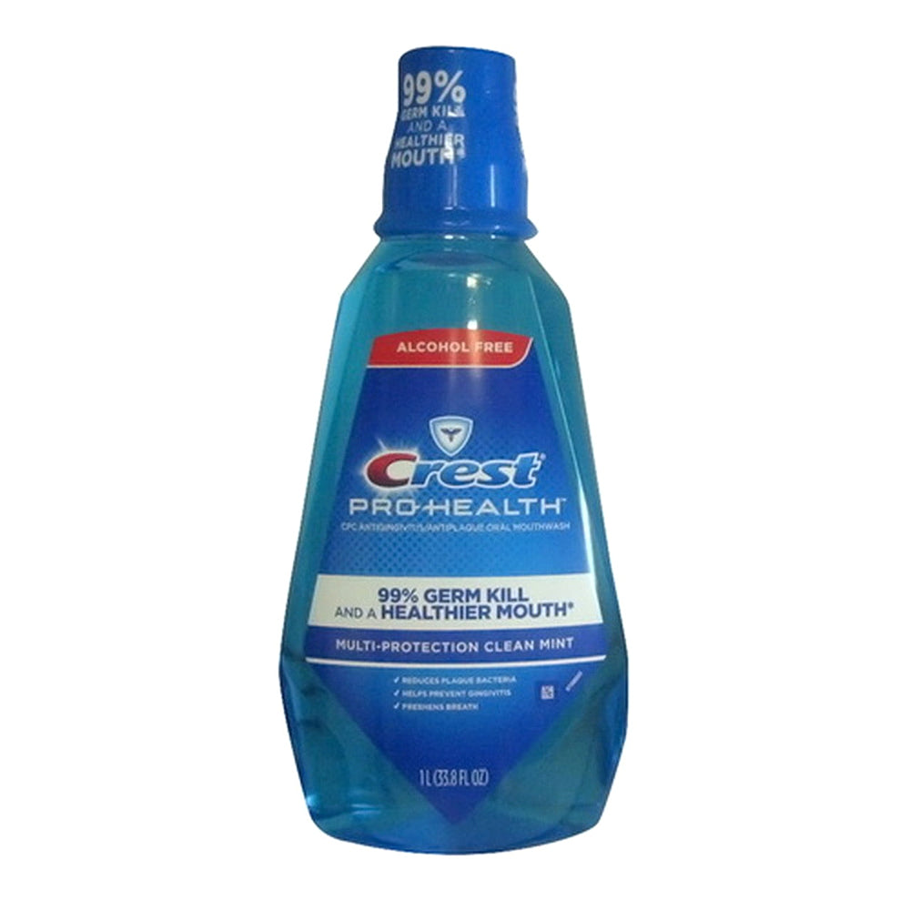 Crest Pro Health CareMouth Wash With Refreshing Clean Mint - 1 Ltr