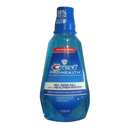 Crest Pro Health CareMouth Wash With Refreshing Clean Mint - 1 Ltr
