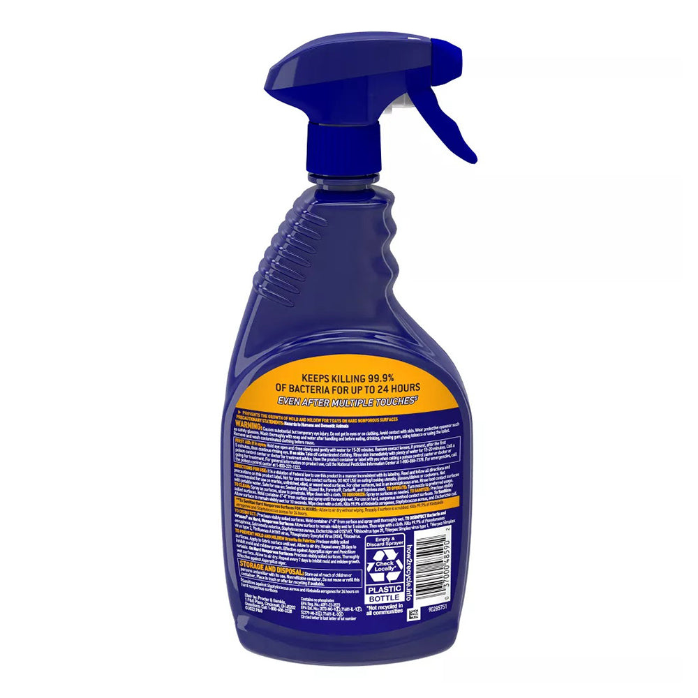 Microban 24 Hour Bathroom Cleaner And Sanitizing Spray, Citrus Scent, 32 Fl Oz