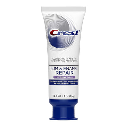 Crest Gum And Enamel Repair Toothpaste, Intensive Clean, Mint, 4.1 Oz