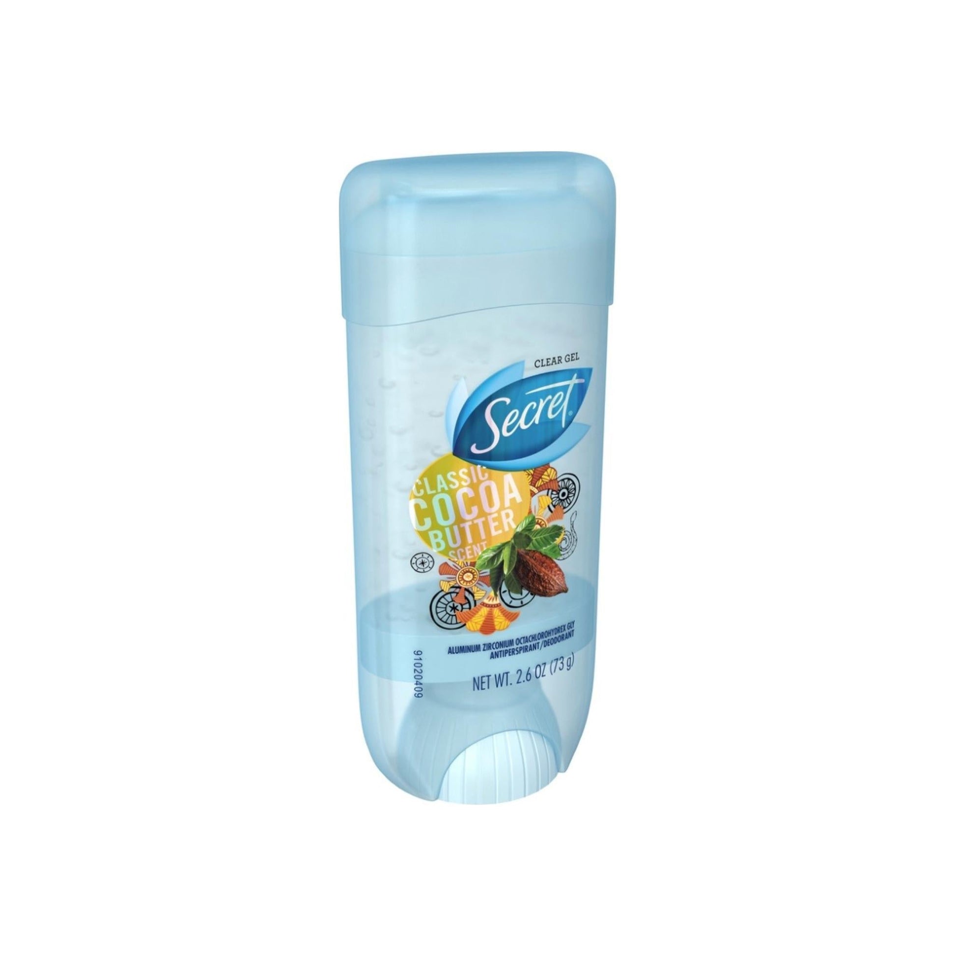 Secret Scent Expressions Anti-Perspirant Deodorant Clear Gel Cocoa Butter Kiss Scent 2.70 Oz