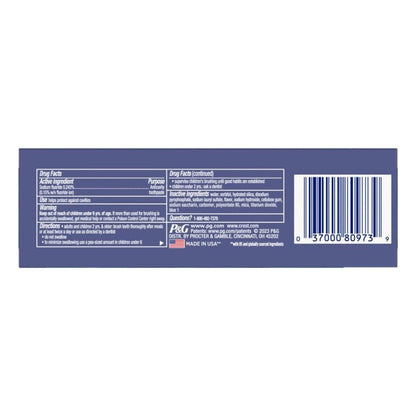 Crest 3D White Radiant Mint, Teeth Whitening Toothpaste, 2.7 Oz