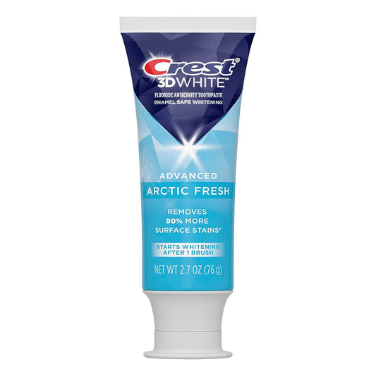 Crest 3D White Arctic Fresh Teeth Whitening Toothpaste, 2.7 Oz