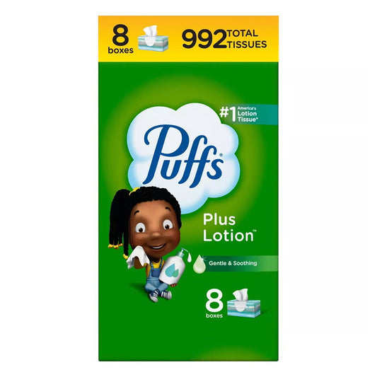 Puffs Plus Lotion Facial Tissue