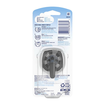 Febreze Car Air Freshener Vent Clip With Gain Scent, Original, 1 Count