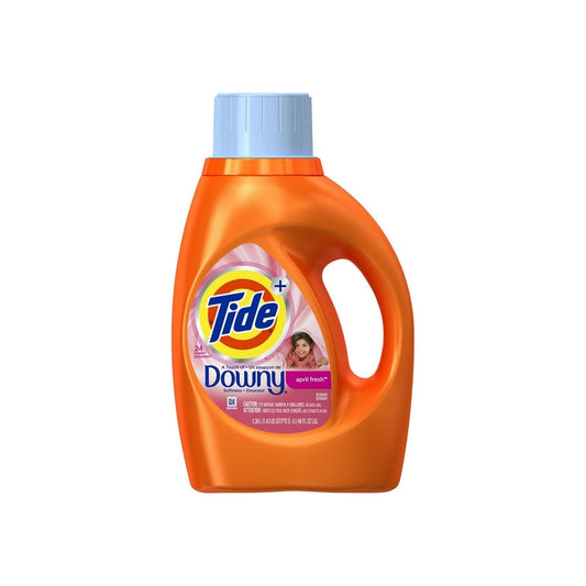 Tide Downy Liquid Laundry Soap, April Fresh 46 Oz