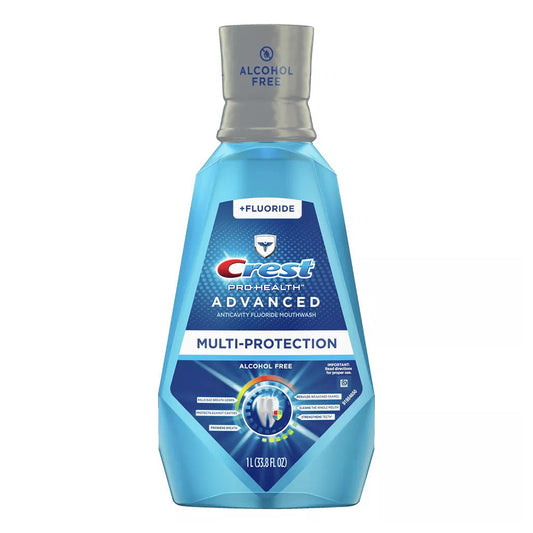 Crest Pro Health CareAdvanced Mouthwash, Alcohol Free, Mint, 33.8 Fl Oz