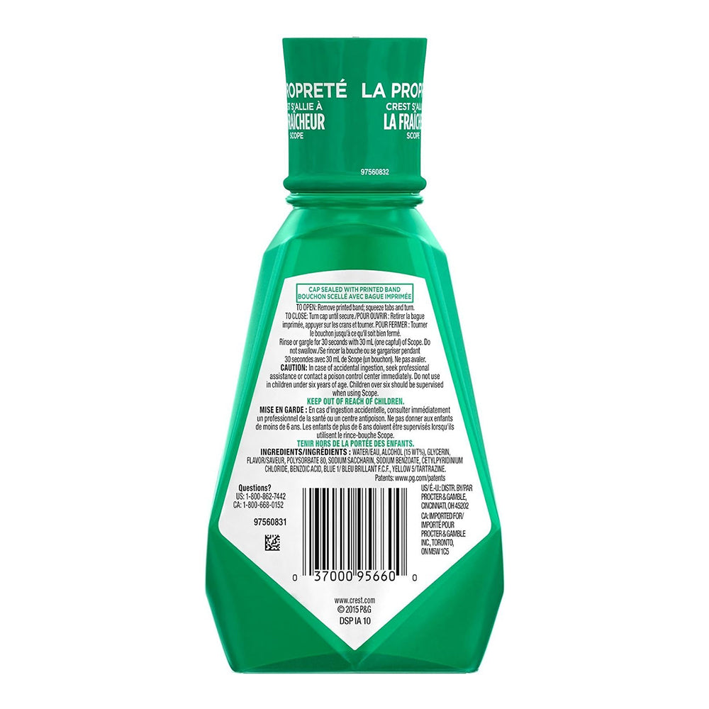 Crest 40Mm Classic Mouthwash Original Formula, 250 Ml
