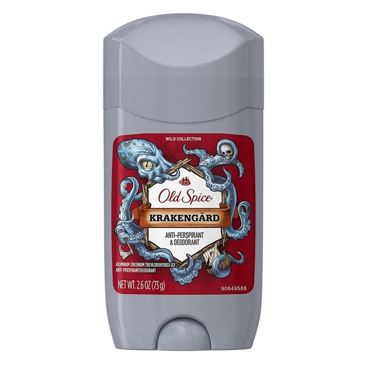 Old Spice Wild Collection Antiperspirant & Deodorant, Krakengard 2.6 Oz