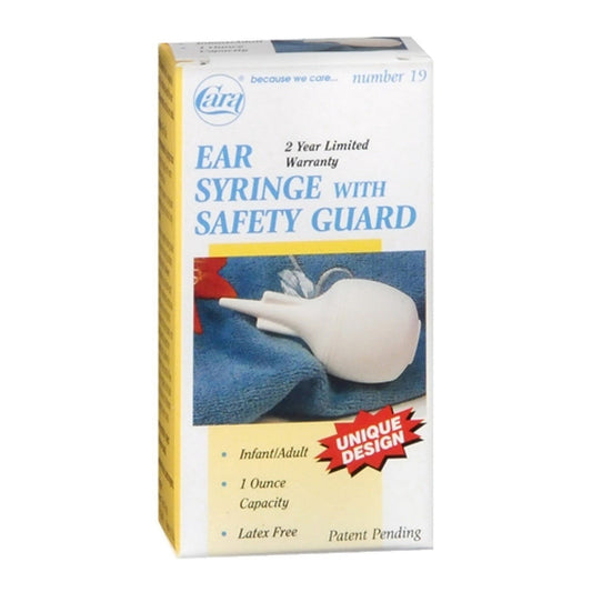 Cara 1 Fl Oz Capacity Ear Syringe With Safety Guard