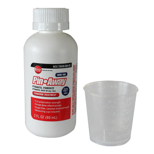 Cara Pin-Away Pinworm Medicine, 2 Fluid Ounce