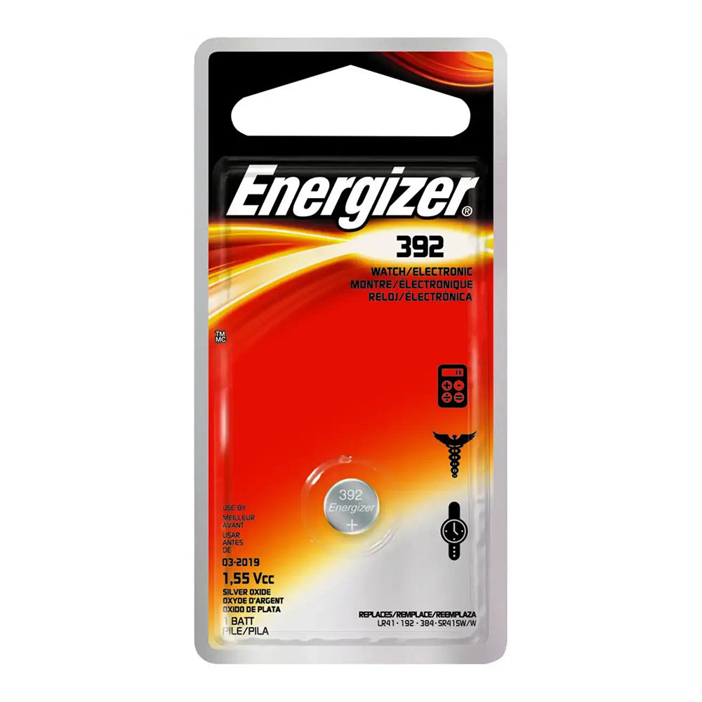 Energizer 392 Silver Oxide Batteries