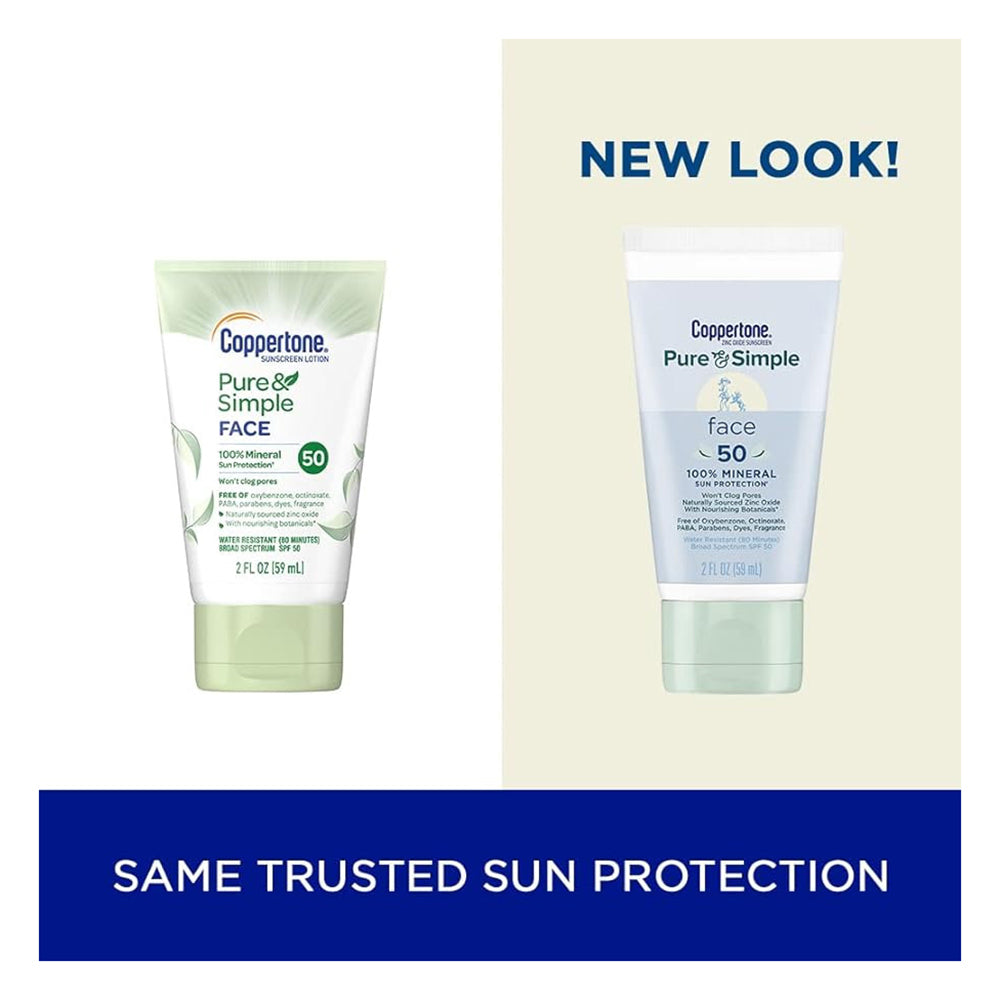Coppertone Pure & Simple 2 Ounce