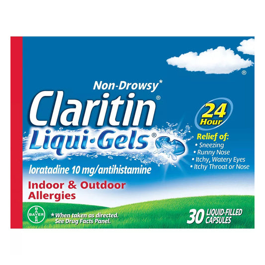 Claritin Liqui-Gels 24 Hour Allergy Relief - 30 Count