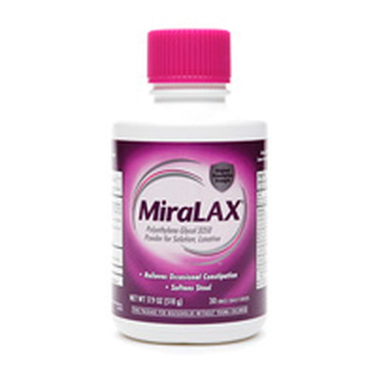 Miralax Constipation Relief Laxative Powder - 17.9 Oz