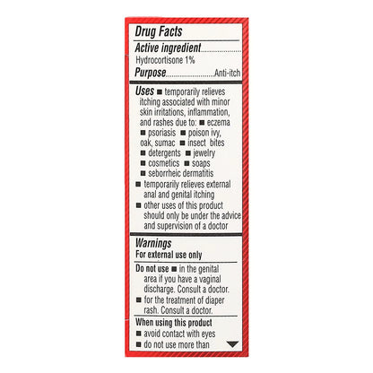 Cortizone 10 Maximum Strength Intensive Moisture Anti-Itch Cream, 1% Hydrocortisone, 1 Oz.