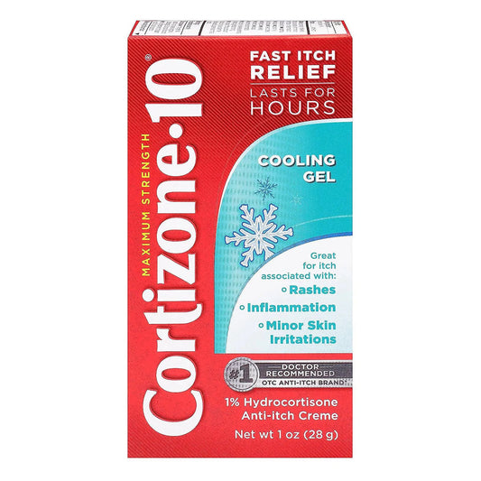Cortizone-10, Cooling Gel Anti-Itch Cr?+?--???-+Me, 1 Ounce