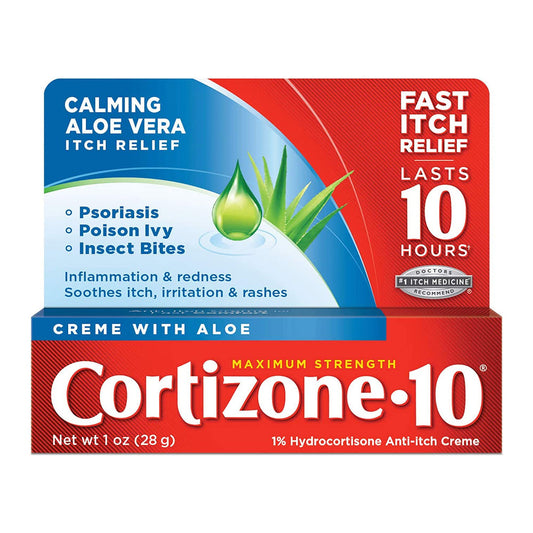 Cortizone 10 Maximum Strength Anti-Itch Creme , 1 Oz