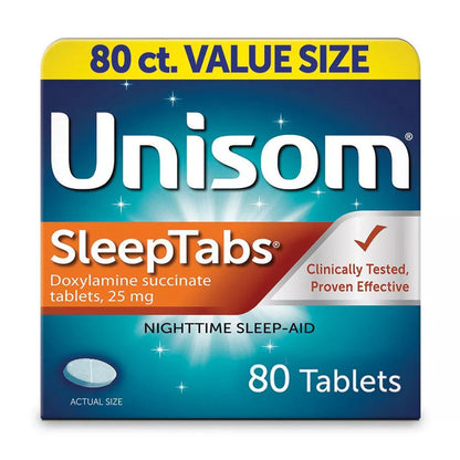 Unisom Sleeptabs Tablets 80 Ea