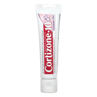 Cortizone-10 Max Strength Feminine Itch Relief 1% Creme 1 Oz