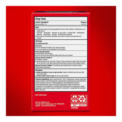 Cortizone 10 Maximum Strength 1% Hydrocortisone Anti-Itch Liquid, 1.5 Oz.