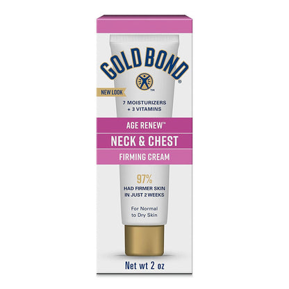 Gold Bond Ultimate Firming Neck & Chest Cream, Fragrance Free 2 Oz