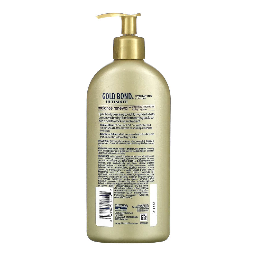 Gold Bond Ultimate Radiance Renewal Dry Skin Cream - 14.0 Oz