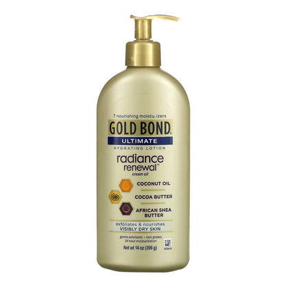 Gold Bond Ultimate Radiance Renewal Dry Skin Cream - 14.0 Oz