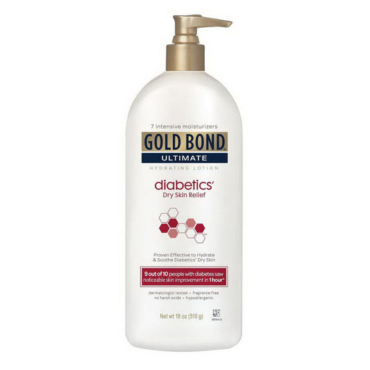 Gold Bond Diabetics' Dry Skin Relief Body Lotion, 18 Oz.
